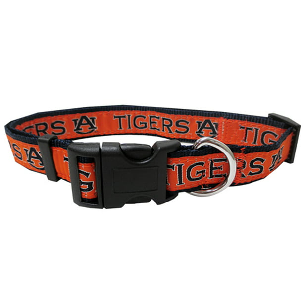 Clemson Tigers NCAA BUCKLE Dog Collar with leash set option